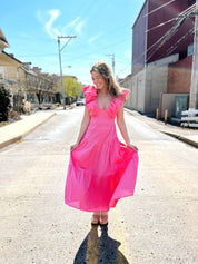 Kenzie Maxi Barbie Pink