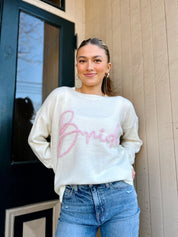 BRIDE Barbie Inspired Sweater White