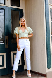 Matcha Babe Crop