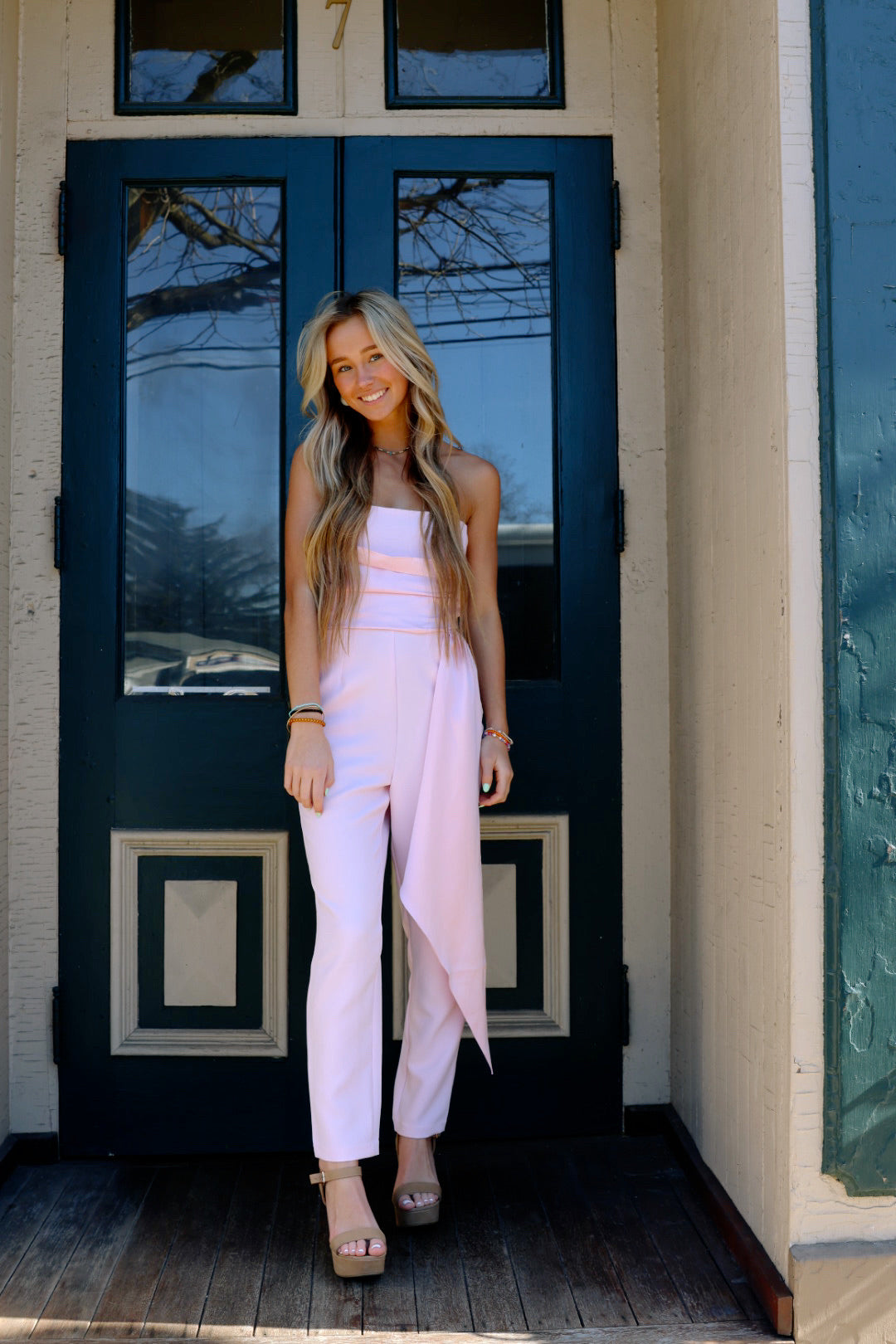 Harlen Jumpsuit Pink Tulle