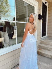Take Me Away Maxi Gown White