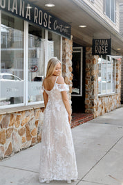 Clara Ivory Maxi Dress