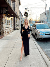 Jewel Gown Black