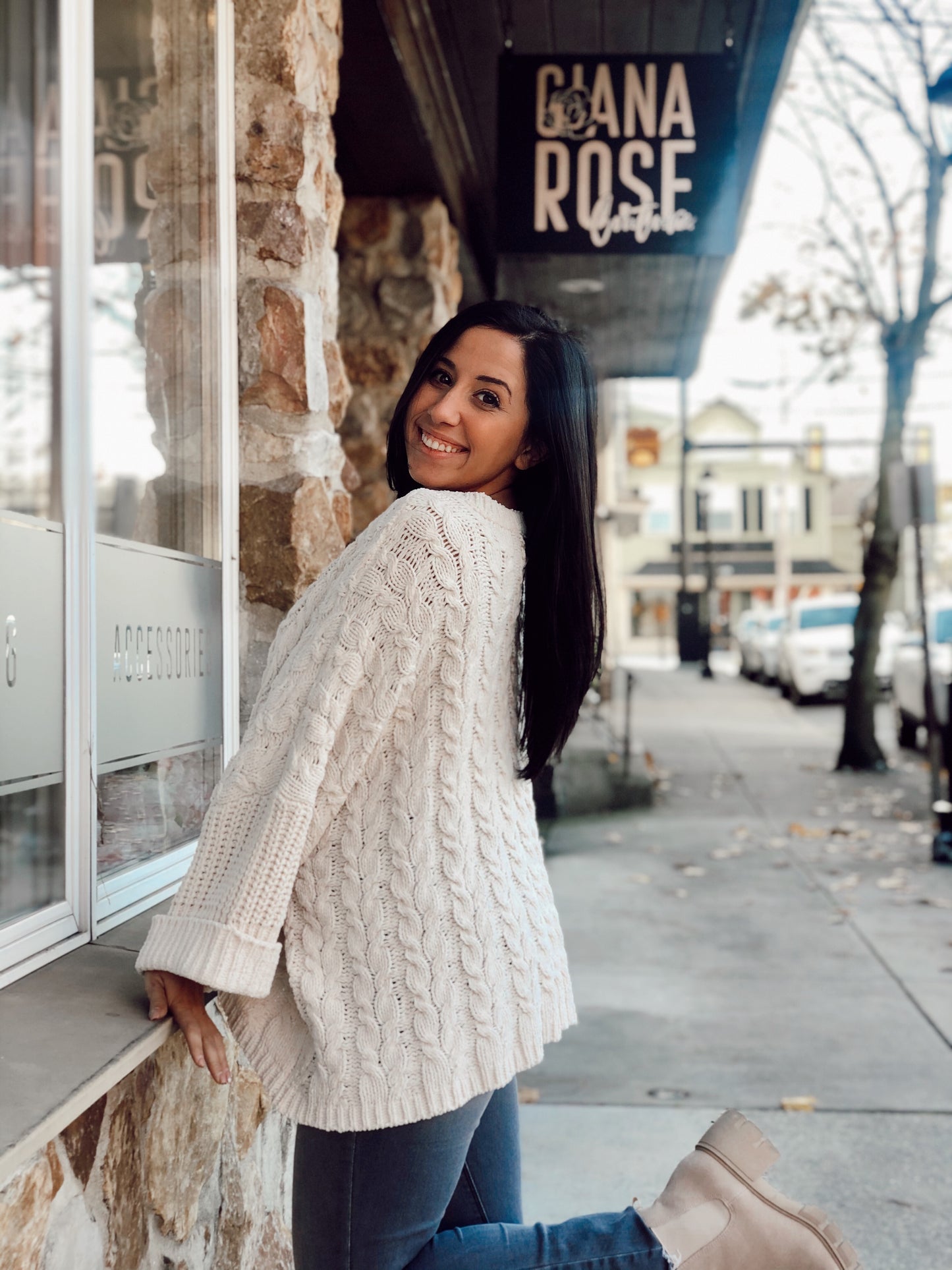Cable knit cozy Sweater