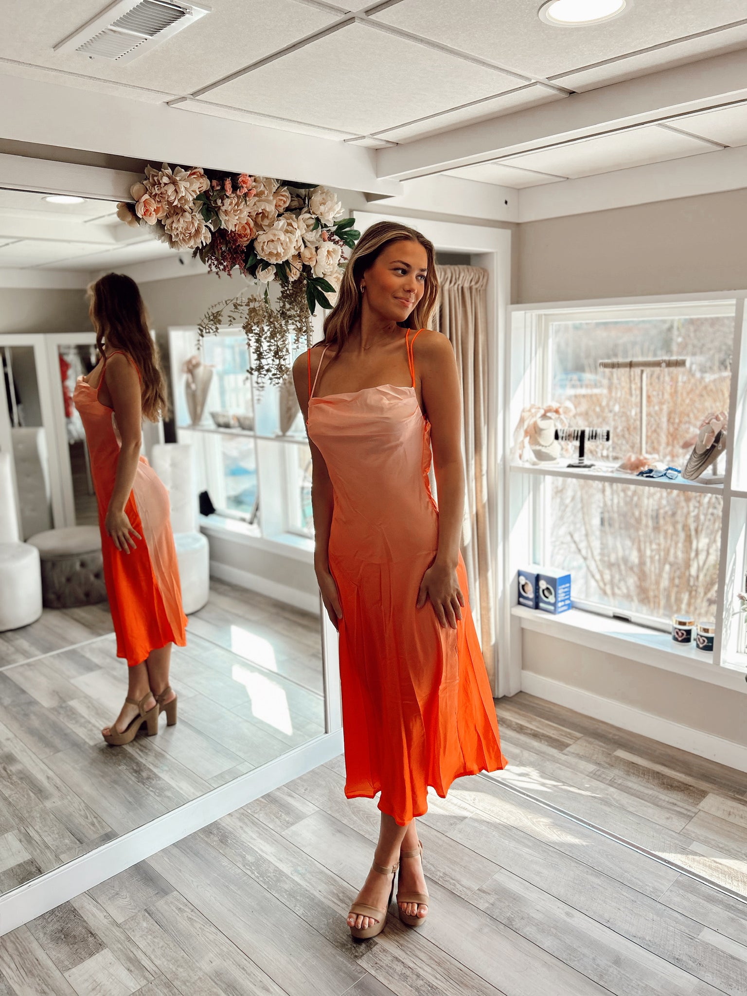 Creamsicle Slip Dress Giana Rose Couture Creamsicle Slip Dress Giana Rose Couture
