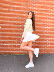 White Tennis Skirt