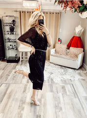 She’s Sparkling Sequin Jumpsuit