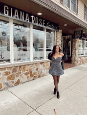 Juliette Tweed Mini Dress