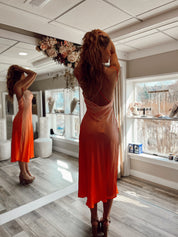 Creamsicle Slip Dress