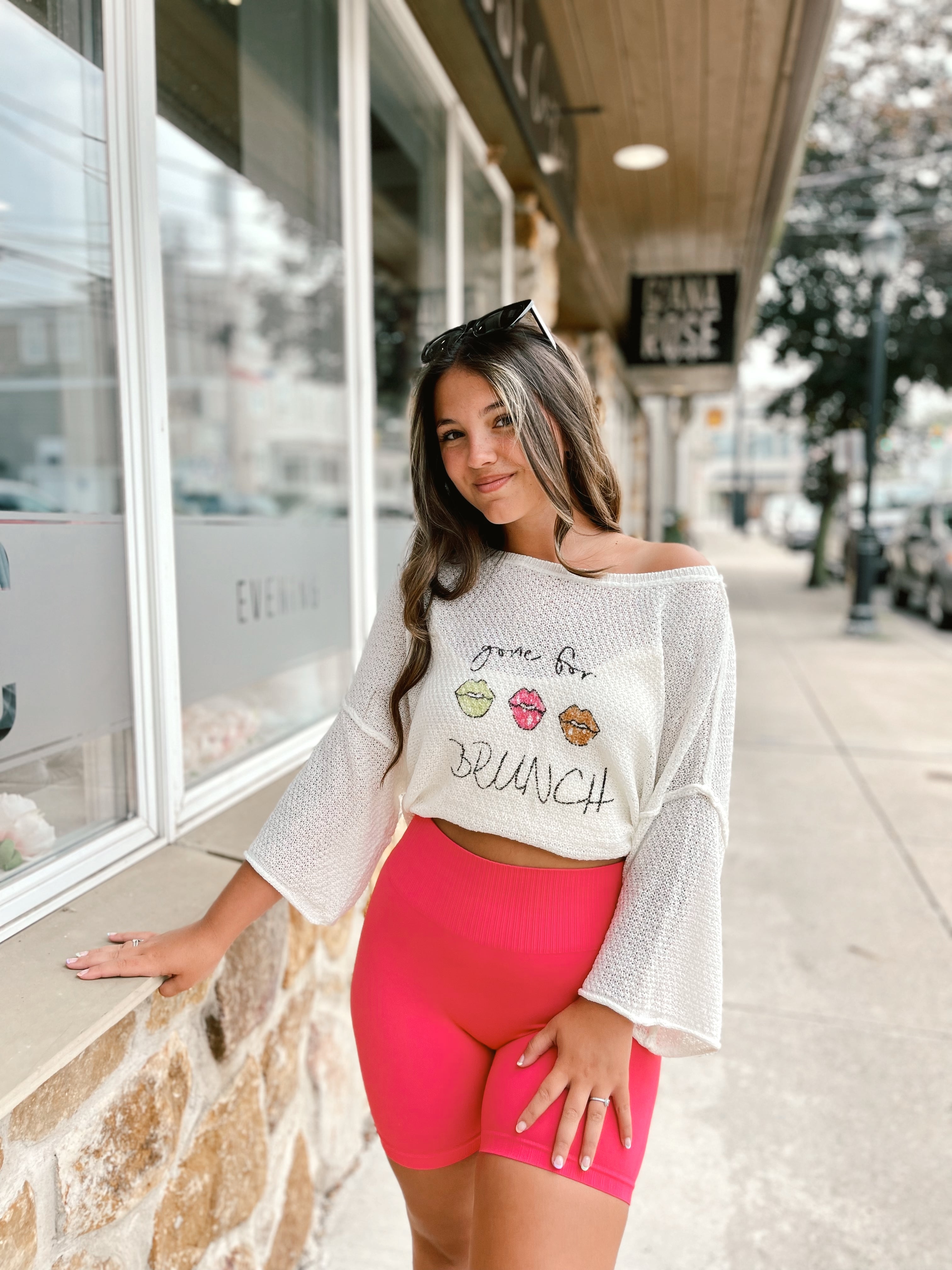 Gone For Brunch Sweater Ivory
