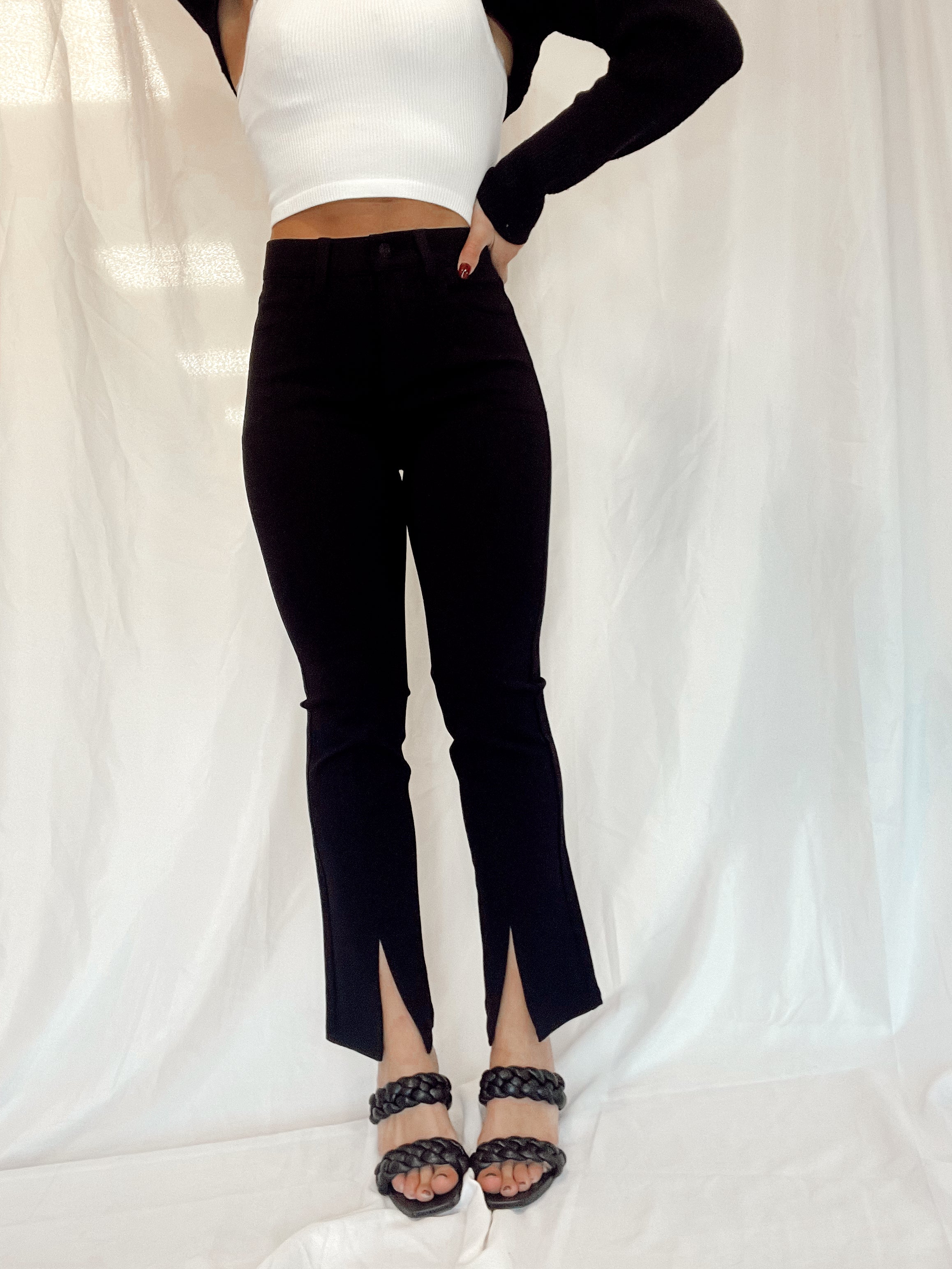 LENNON HIGH RISE CROP BOOT - NIGHT OUT