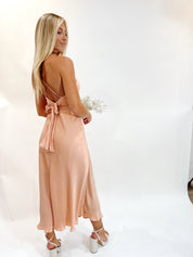 Just Lovely Midi Peach