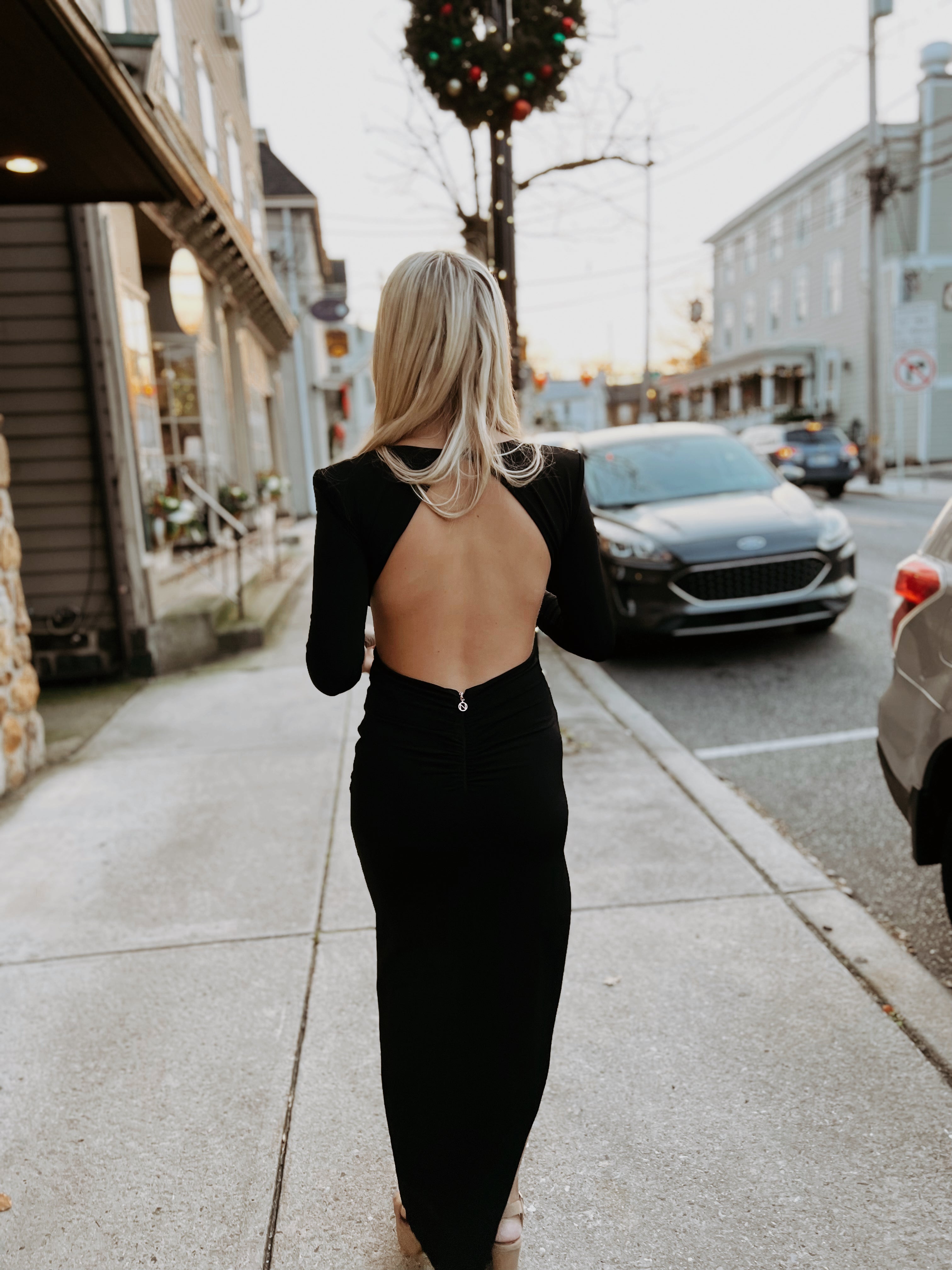 Jewel Gown Black