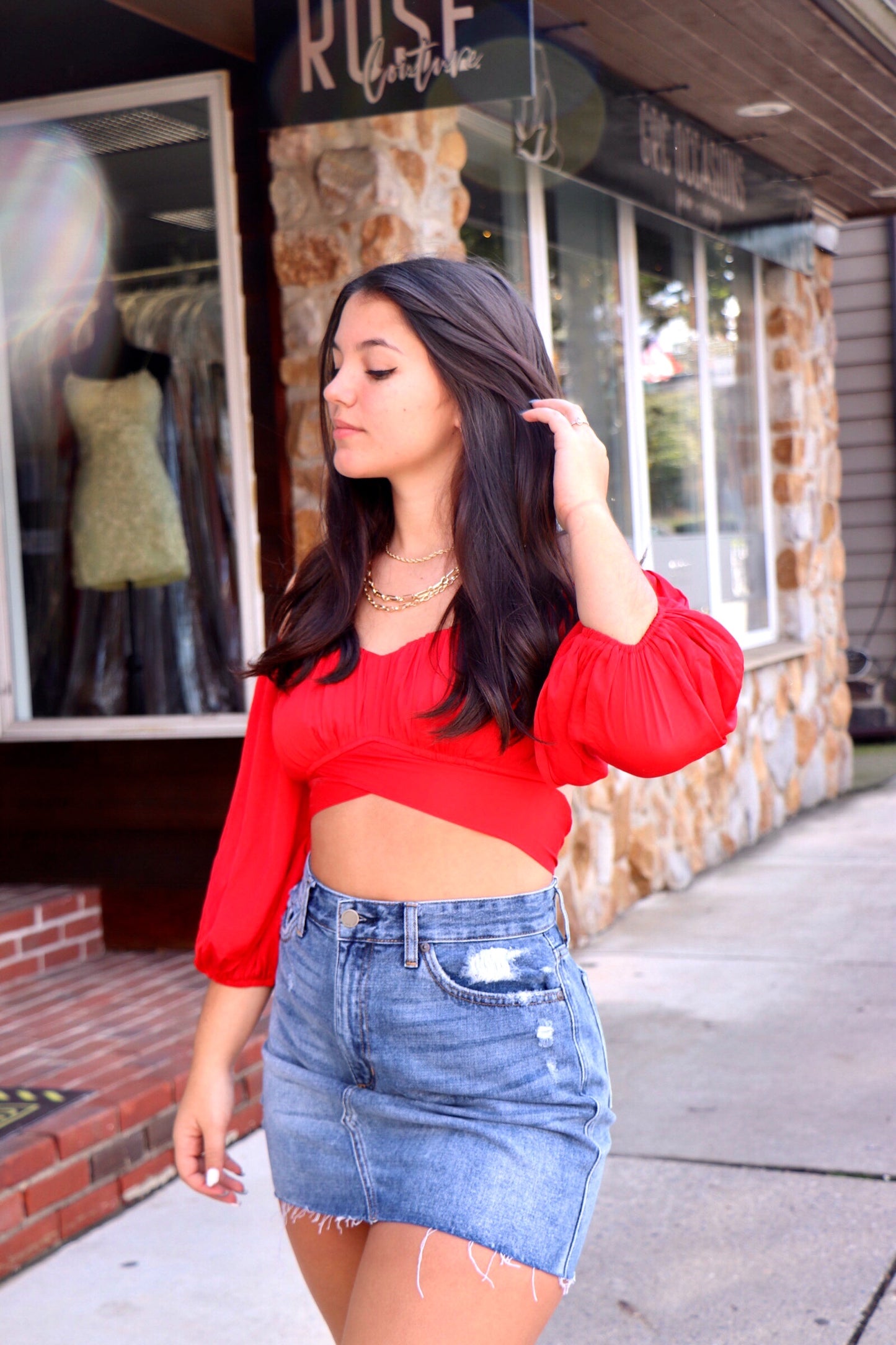 Up All Night Crop Top