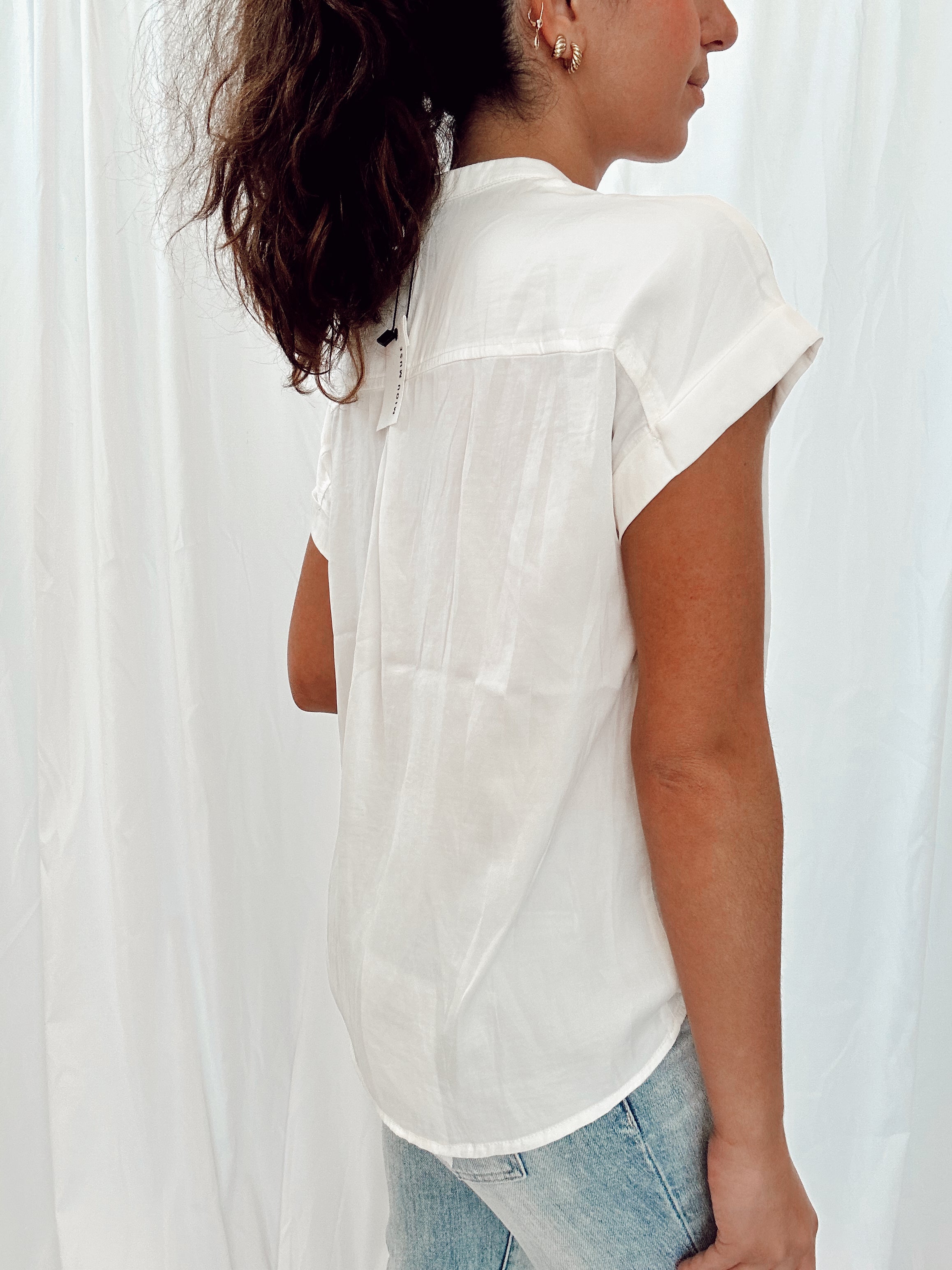Take it Easy Blouse Vanilla