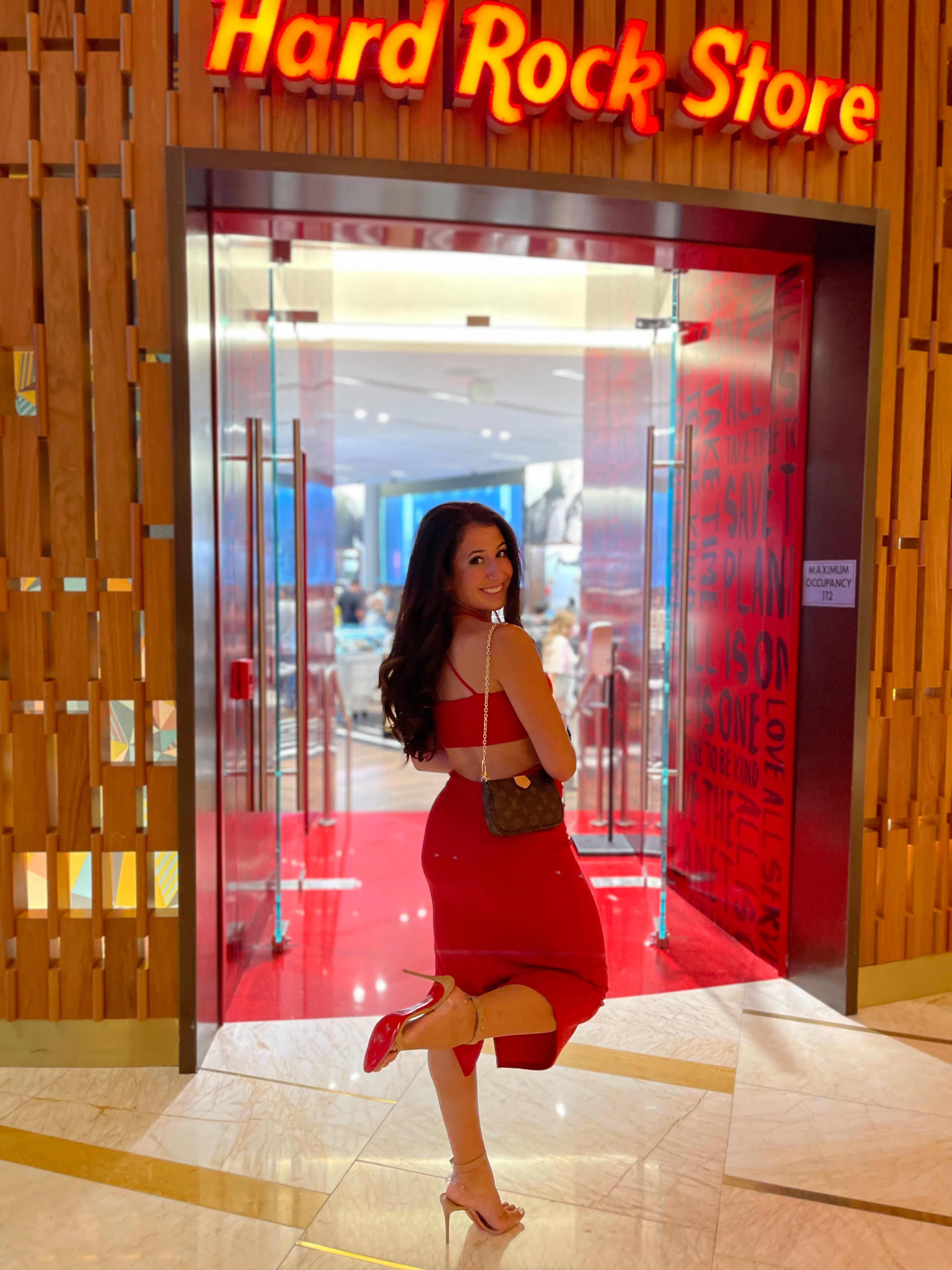 Make the Cut Midi Red