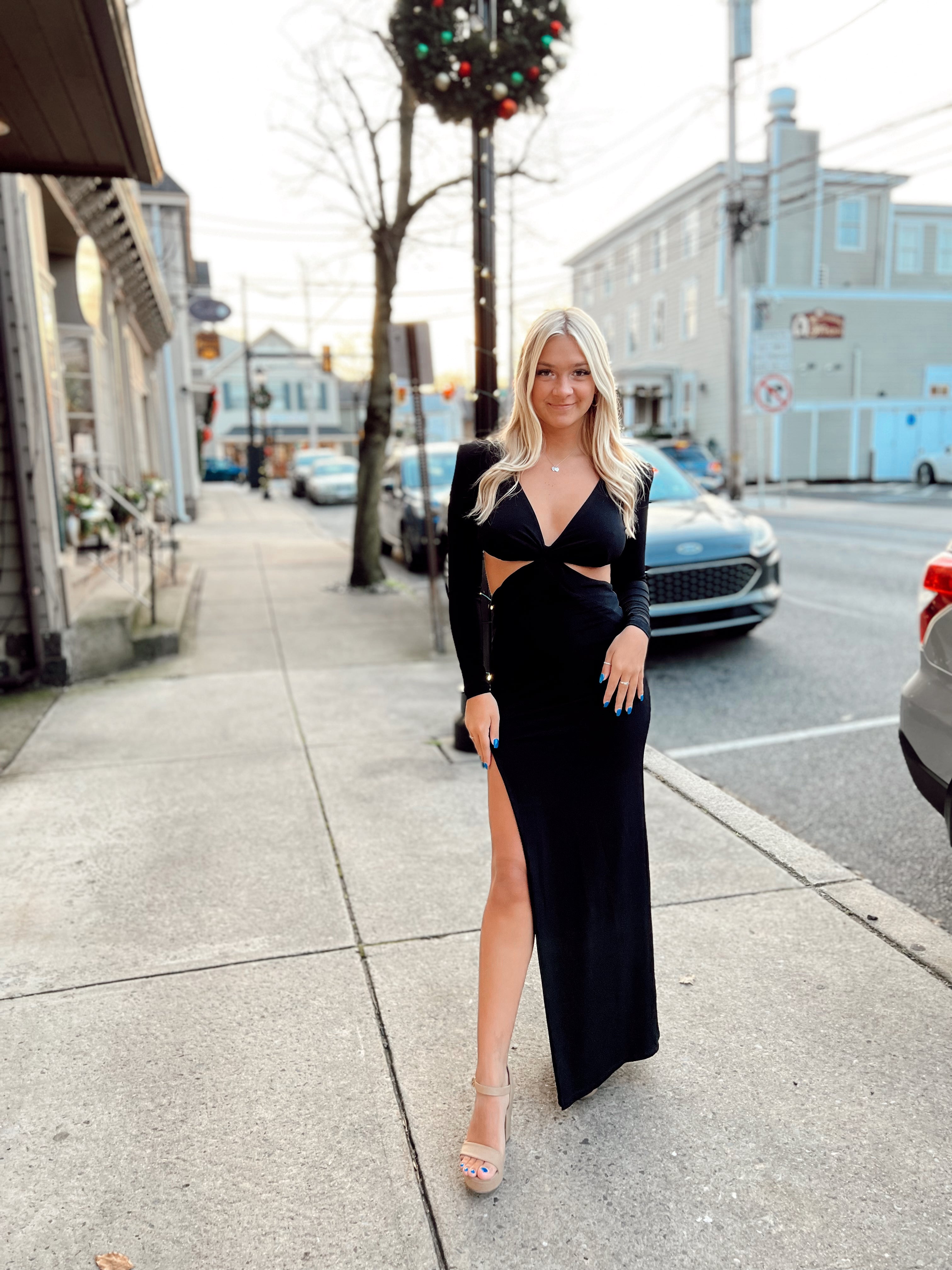 Jewel Gown Black