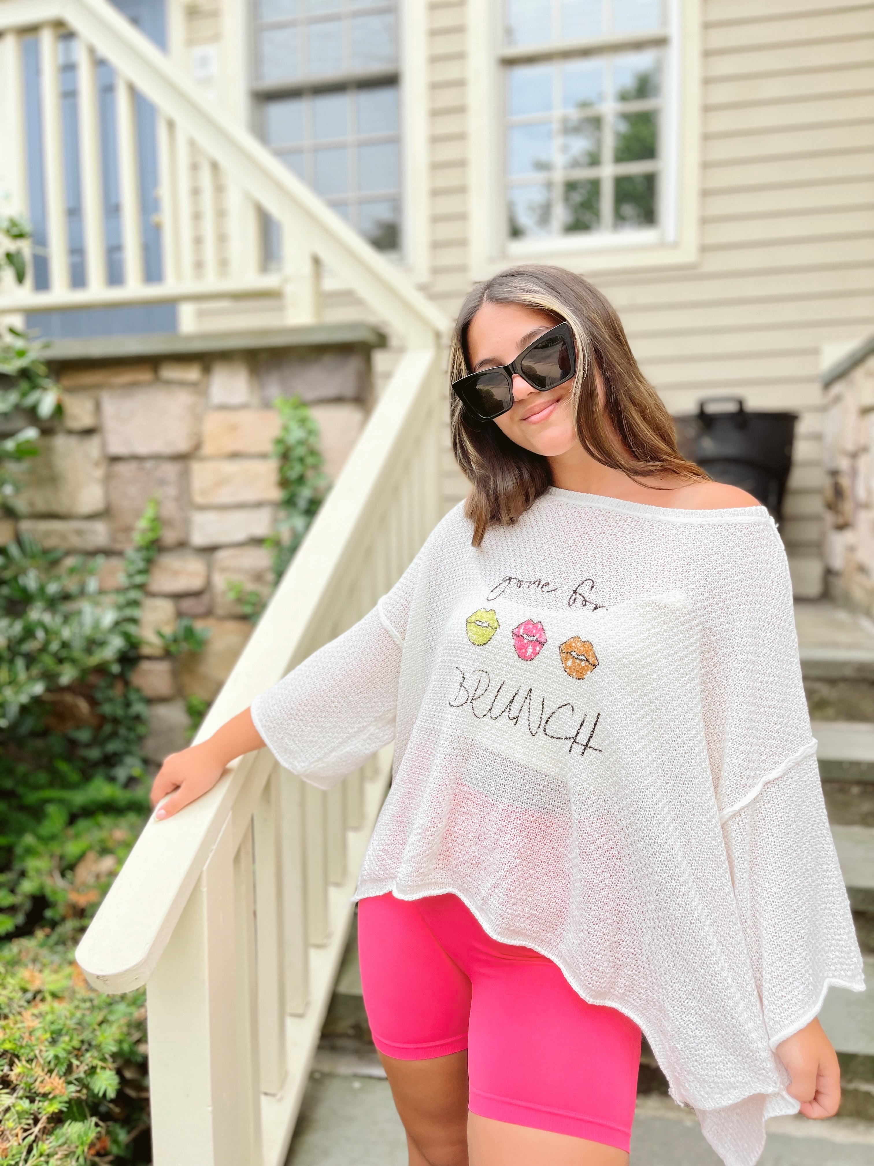 Gone For Brunch Sweater Ivory