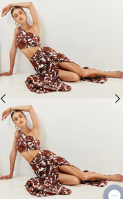 Lorelei Maxi Skirt Chocolate