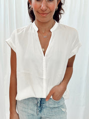 Take it Easy Blouse Vanilla