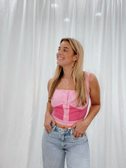 Blossom Color Block Top